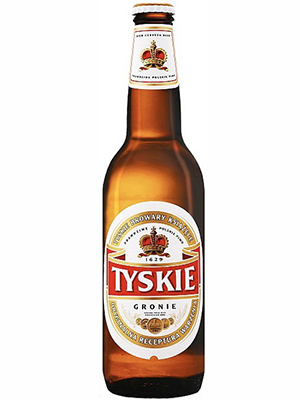 Beer Tyskie 500ml, 5,5% Alc, 20/case 